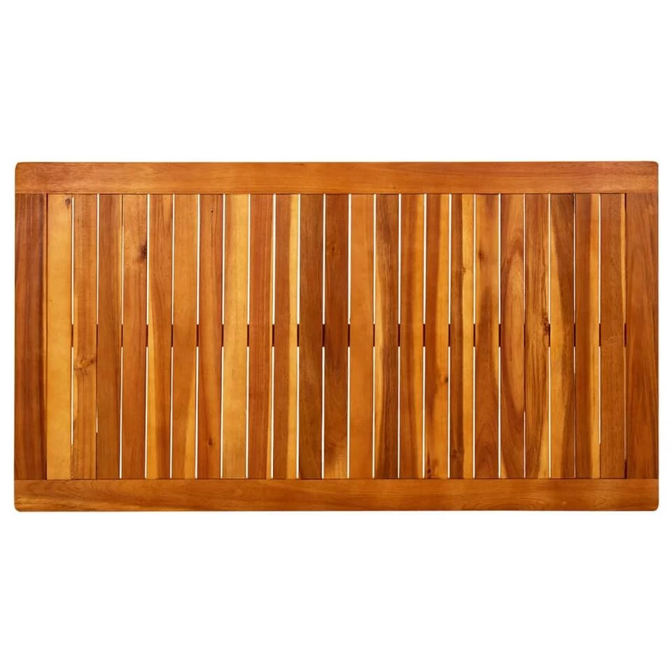 VidaXL Tuintafel 110x60x45 Cm Massief Acaciahout - Afbeelding 4