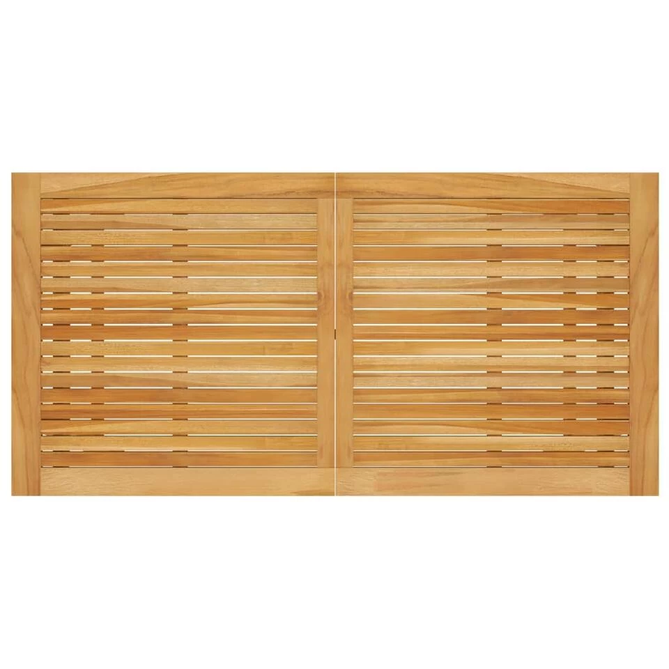 VidaXL Tuintafel 140x70x73,5 Cm Massief Acaciahout - Afbeelding 3